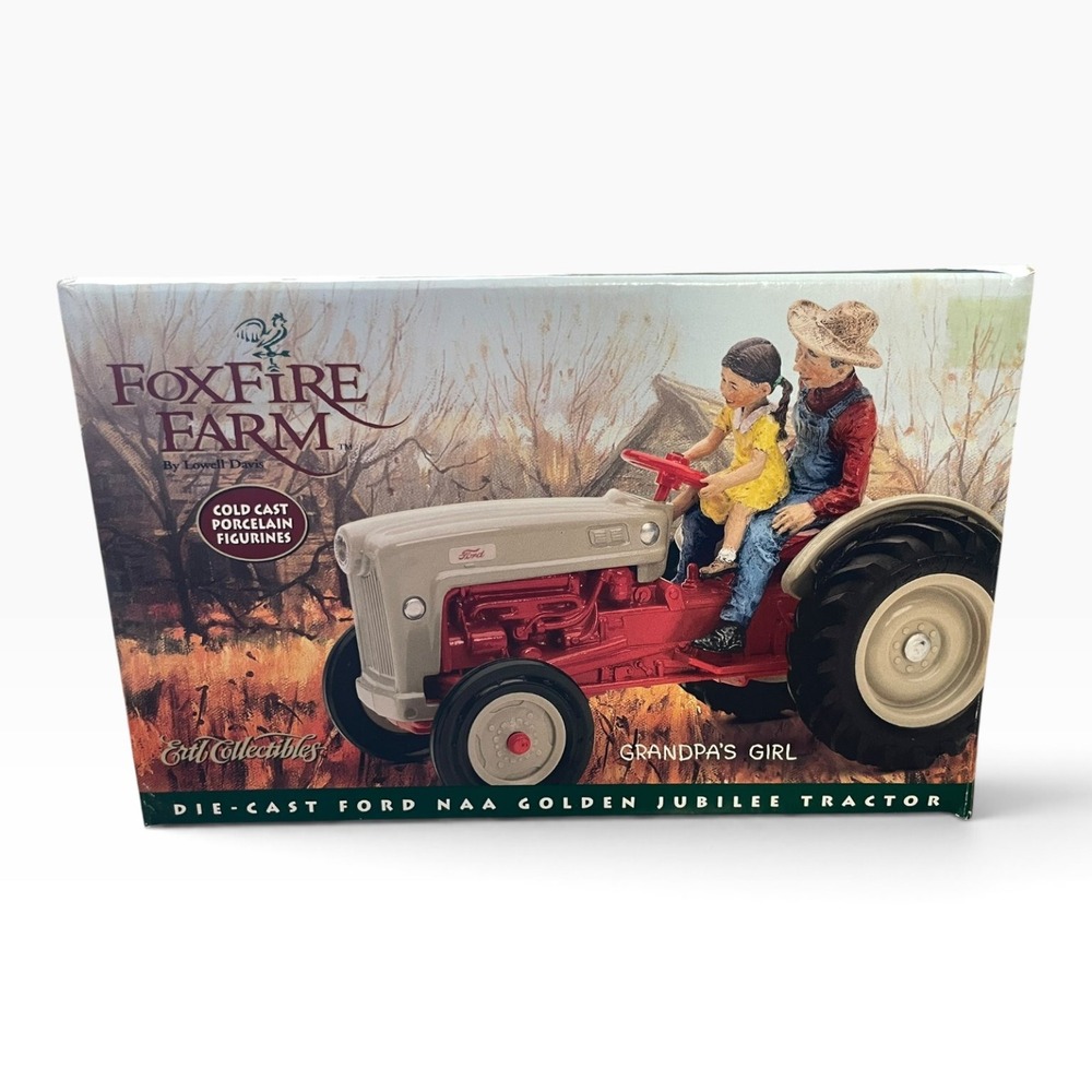Ertl Collectibles Foxfire Farm Grandpa's Girl Ford NAA Golden Jubilee Diecast